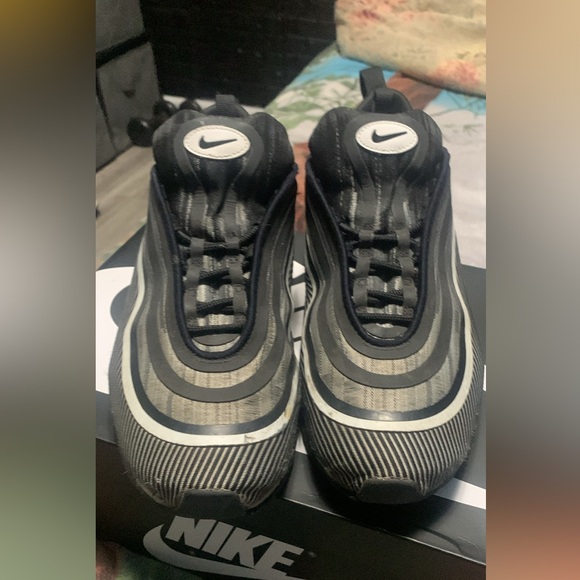 Nike Air Max 97 Ultra '17 Zebra-White n Black - Picture 1 of 6